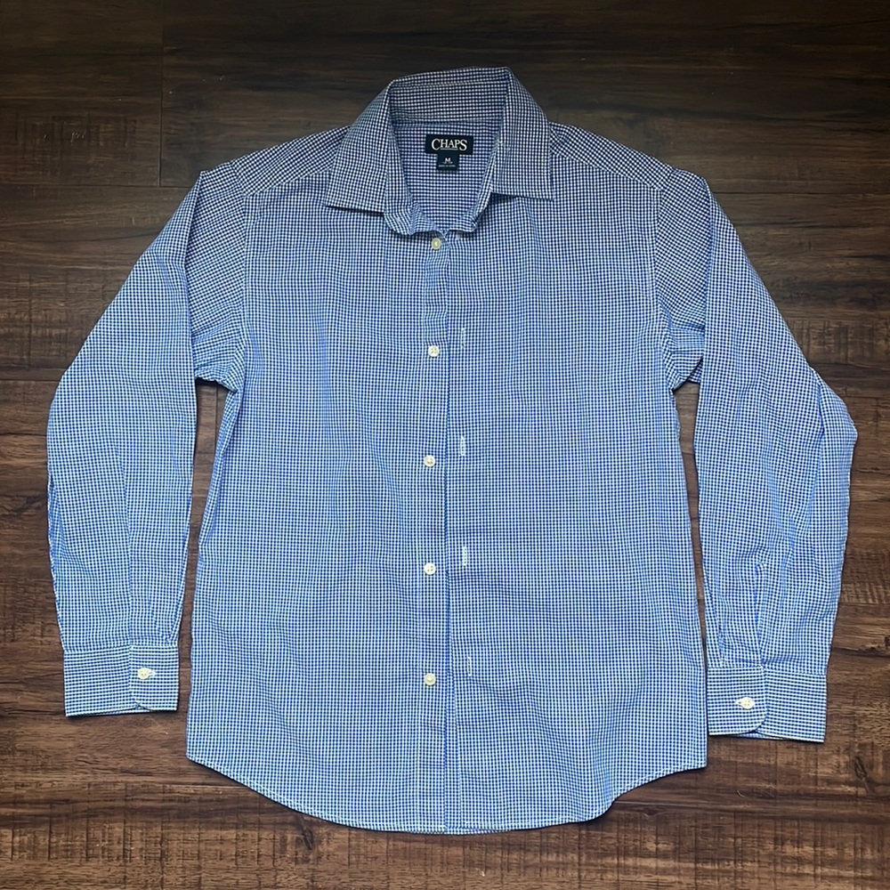 Sz 10/M Chaps Button Down